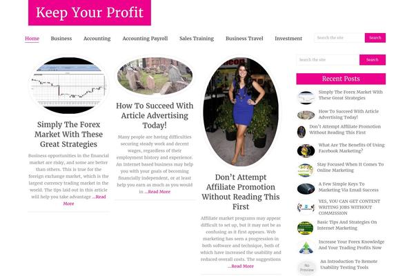 Spike281.tmp theme site design template sample