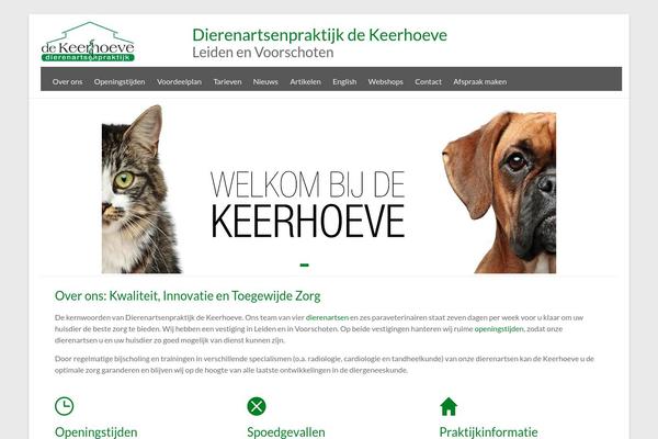 Spacious theme site design template sample