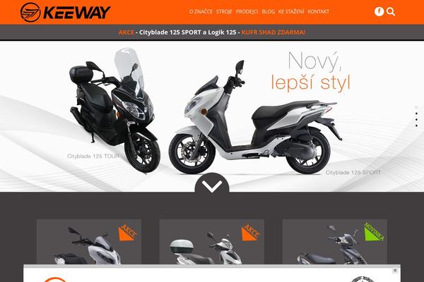 keeway-motor.cz site used Keeway