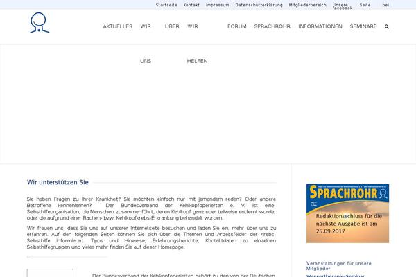 kehlkopfoperiert-bv.de site used Pilosella-devel