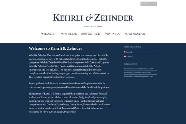 kehrlizehnder.com site used Make