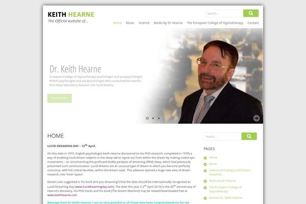 keithhearne.com site used Keithhearne
