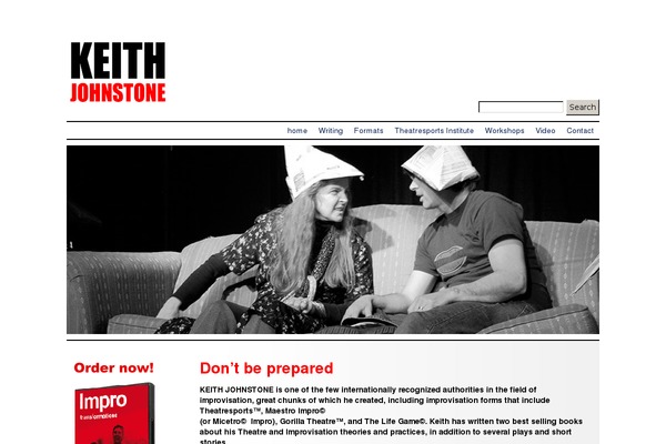 keithjohnstone.com site used Blank-theme