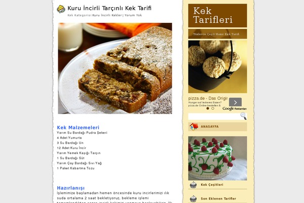 kektarifleri.com site used Recipes-blog
