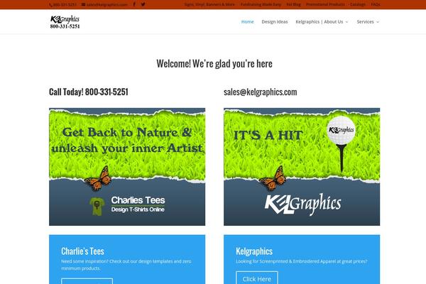 Divi theme site design template sample
