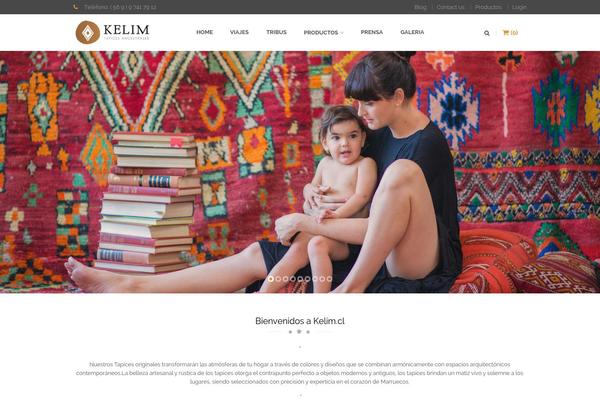 kelim.cl site used Rosette-theme