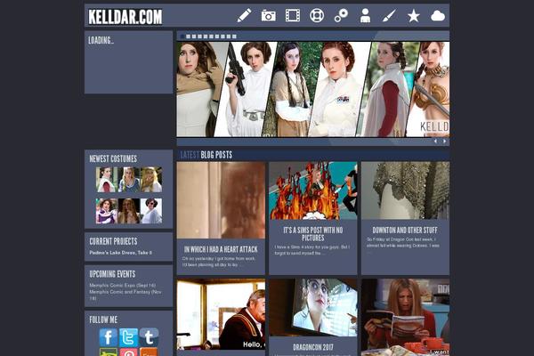 Creativelife theme site design template sample