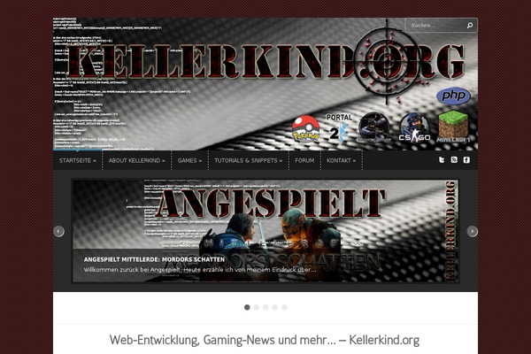 kellerkind.org site used Kellerkind