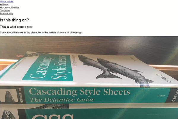 Twenty Twenty-Three theme site design template sample