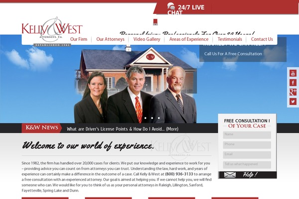 kelly-west.com site used Kellywest