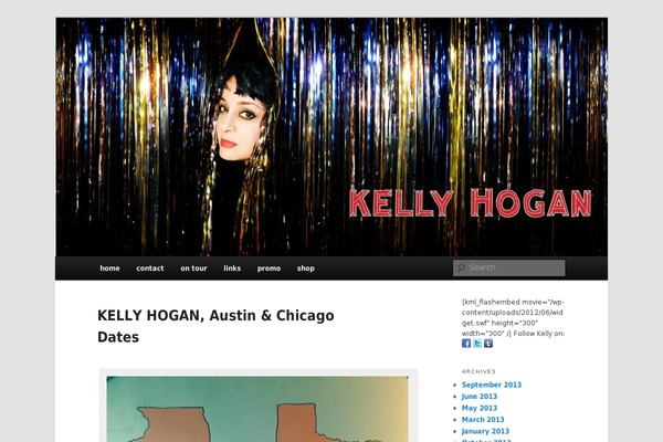 kellyhogan.com site used Pixwell