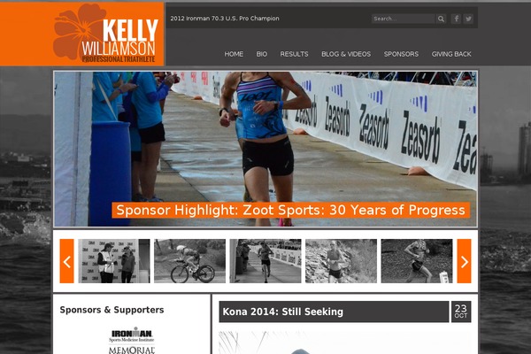 Twenty Fifteen theme site design template sample