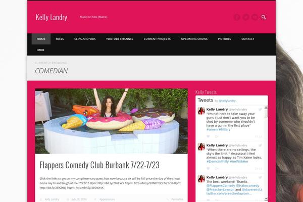 Pinboard theme site design template sample