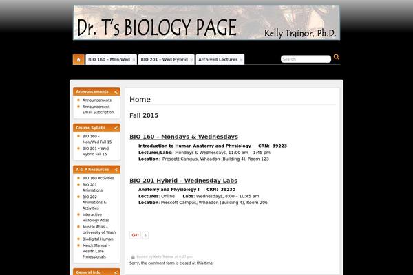 Suffusion theme site design template sample