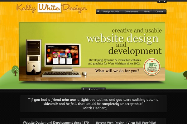 kellywhitedesign.com site used Dt-megapolis