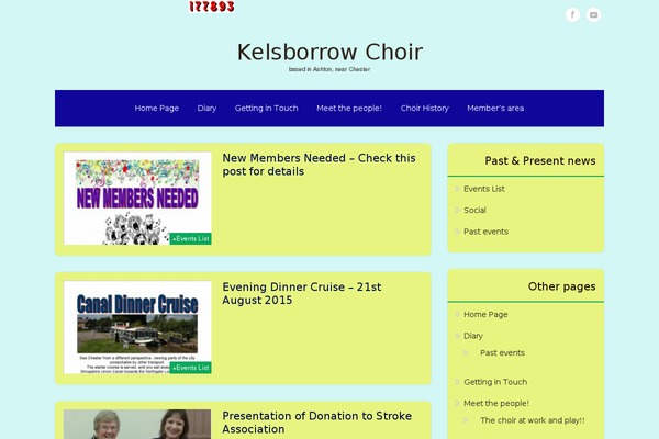 kelsborrowchoir.org site used Theron