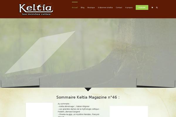 keltia-magazine.com site used Avada Child Theme