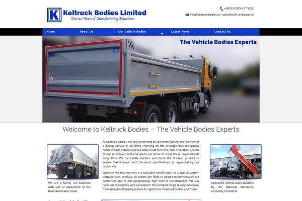 keltruckbodies.ie site used Keltruck-bodies