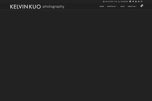 Photography theme site design template sample