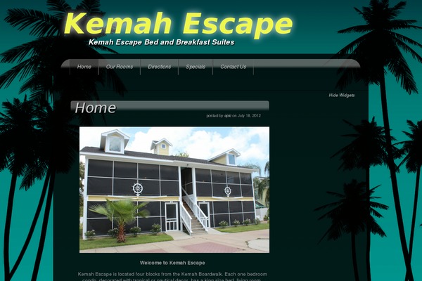 kemahescape.com site used Dusk Till Dawn