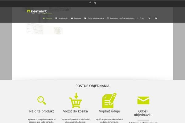 kemart.sk site used Avada