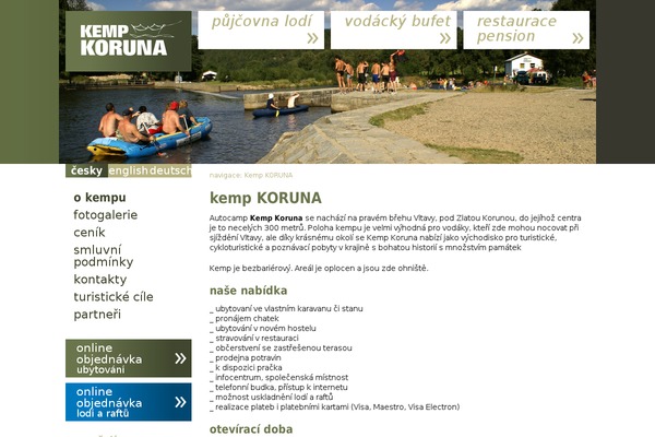 kempkoruna.cz site used Kemp