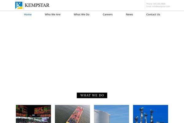 kempstar.com site used Kempstar-theme