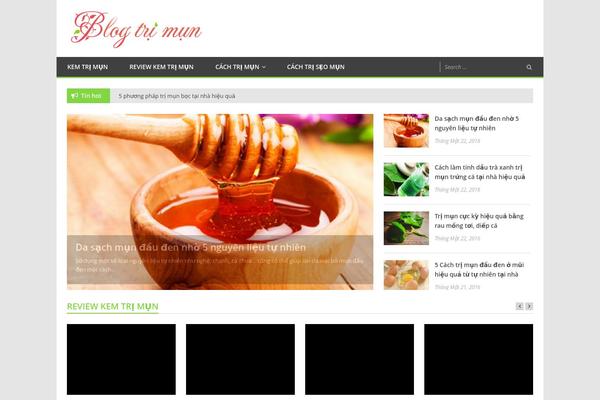 Twenty Fifteen theme site design template sample