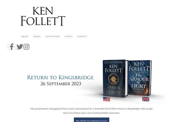 ken-follett.com site used Maywood