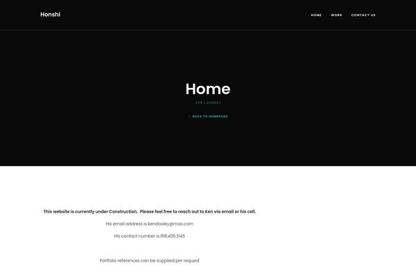 Nt-honshi theme site design template sample