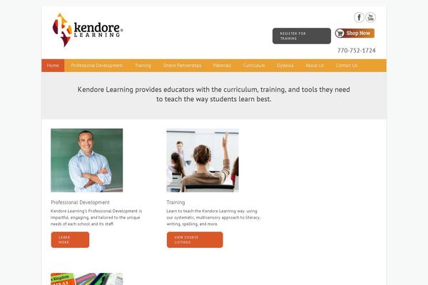 kendorelearning.com site used Kendorelearning