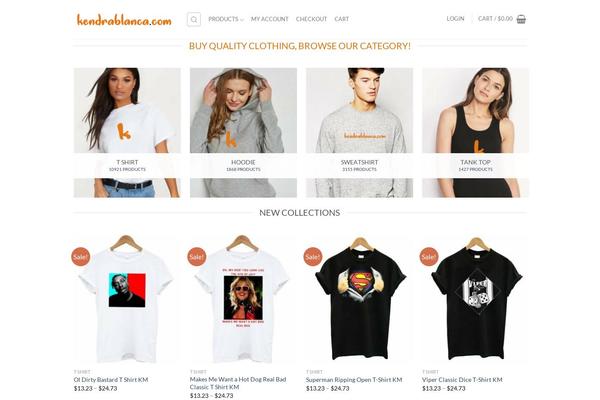 Site using WooCommerce plugin