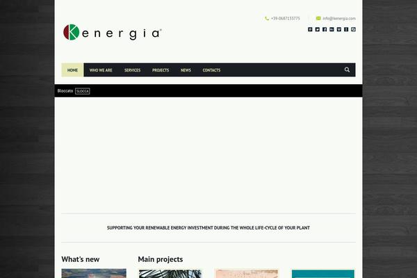 kenergia.it site used Business Maker