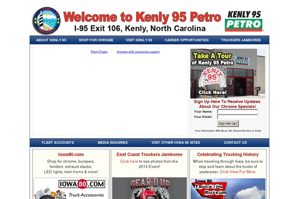 kenly95.com site used I80