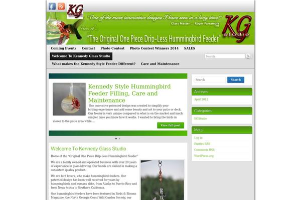 Graphene theme site design template sample