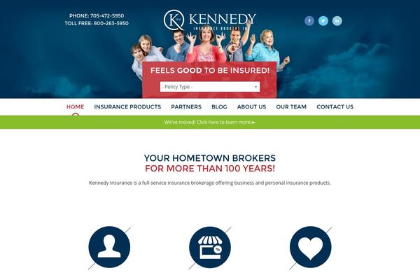 kennedyinsurance.ca site used Kennedy