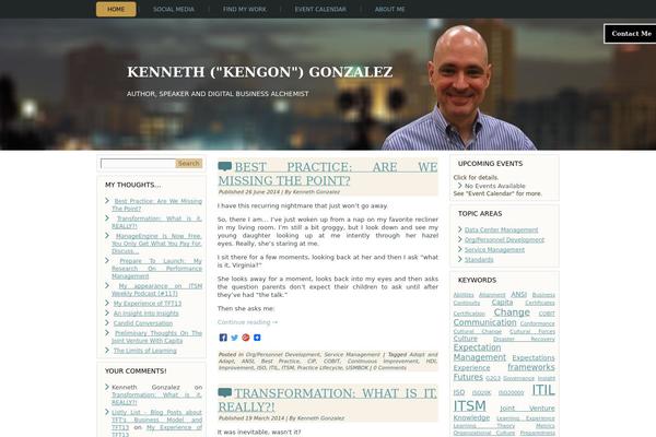 kennethgonzalez.com site used Kengon-basic