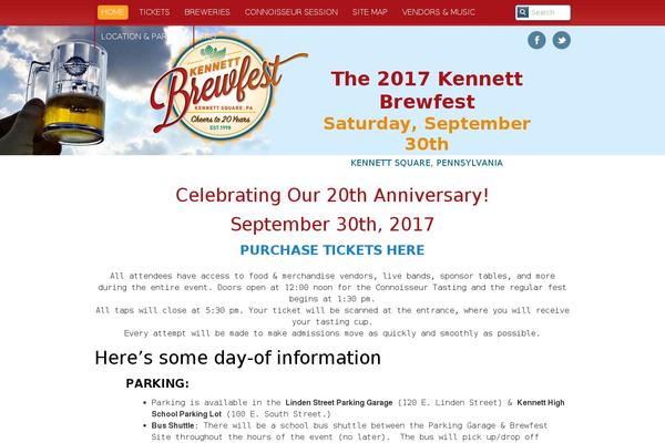 kennettbrewfest.com site used Kennettbrewfest