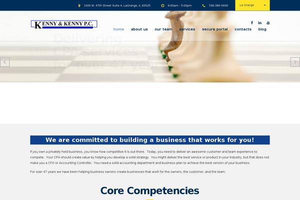 Consulting theme site design template sample