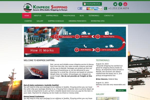 kenprideshipping.com site used Shipping