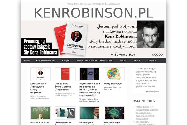 Vantage theme site design template sample