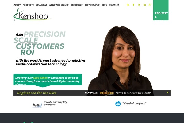 kenshoo.com site used Kenshoo