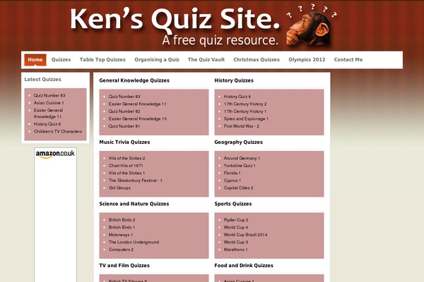 kensquiz.co.uk site used Kensquizsitethree