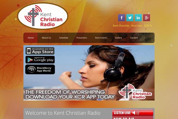 Christian theme site design template sample