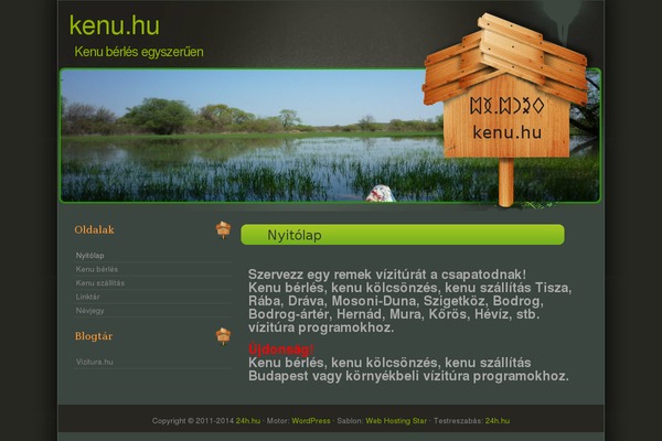 kenu.hu site used Darktouch