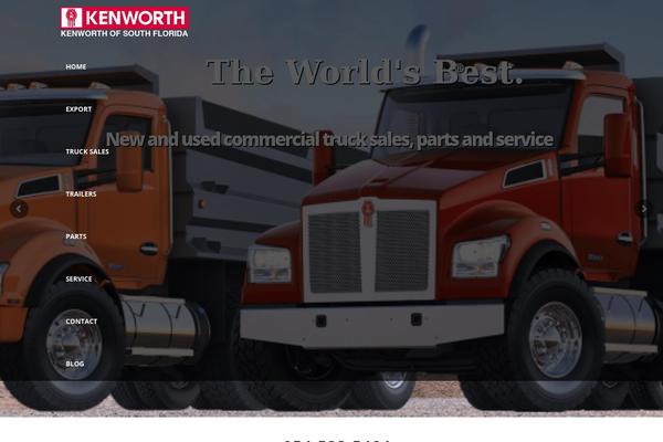 kenworthsf.net site used Automotive Car Dealership Business WordPress Theme