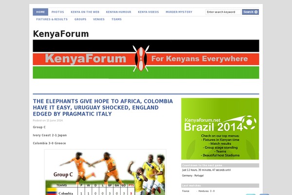 kenyaforum.net site used Kenyaforum