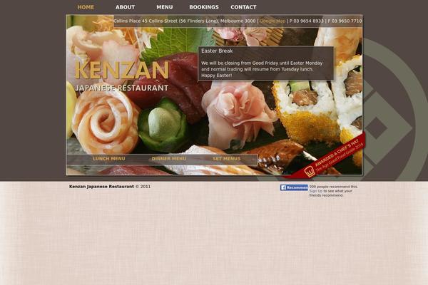 kenzan theme websites examples