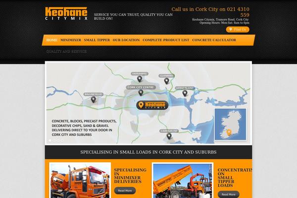 keohanecitymix.ie site used Keohanecityresponsivei