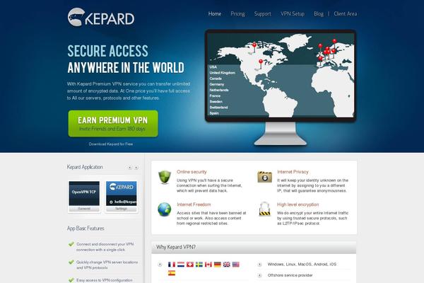 kepard.com site used Newspaper